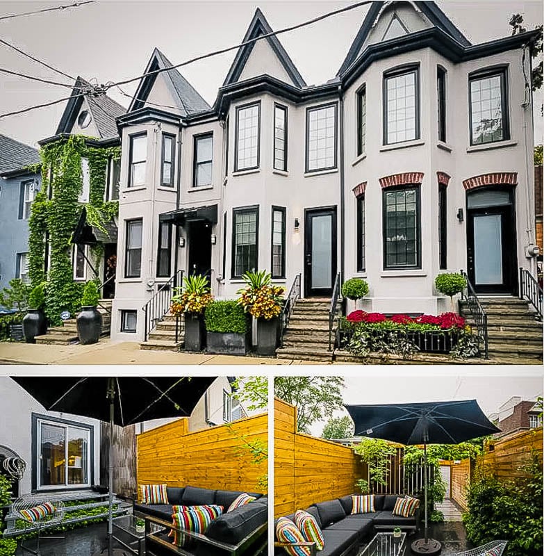 Chic 1870s house rental in Toronto, Canada.