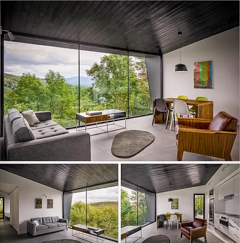 Modern and elegant living space. 