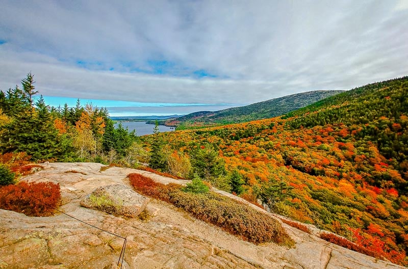 Acadia National Park, Maine in the fall.