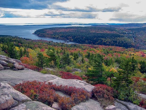Acadia National Park north of Boston
