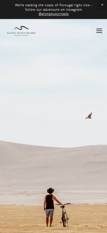 Along Dusty Roads homepage