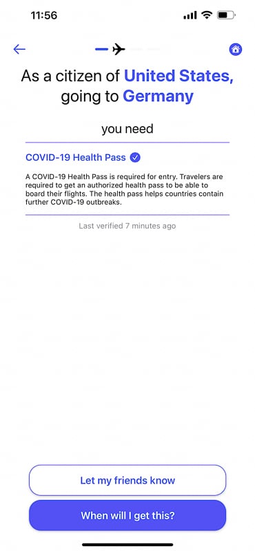 Atlys is one of the best apps for travel, especially for COVID information