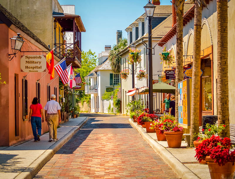 Located in St. Augustine, Florida, Aviles Street is the oldest street in the country.
