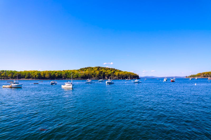 Escape to Bar Harbor, Maine, with the sea telling tales of adventure and the cool breeze promising tranquility