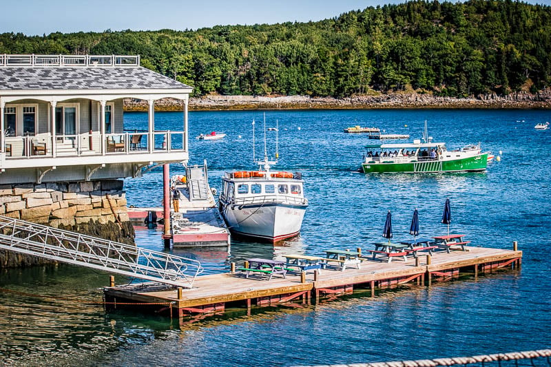 Bar Harbor is located a the gateway of Acadia National Park.