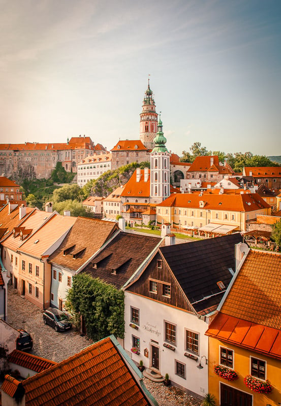 Cesky Krumlov old town