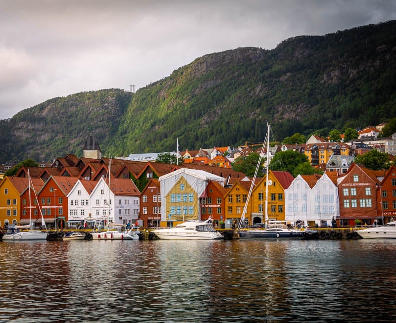 Bergen offers some of the nicest views of nature