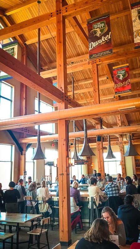The Bier Hall at the Trapp Family Lodge