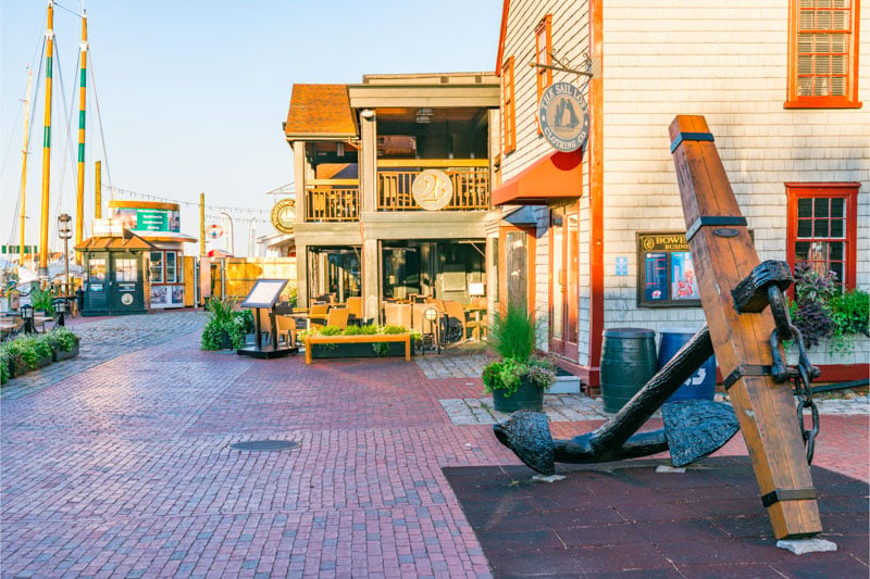 Wharf shopping: Unique gifts and souvenirs in Newport.