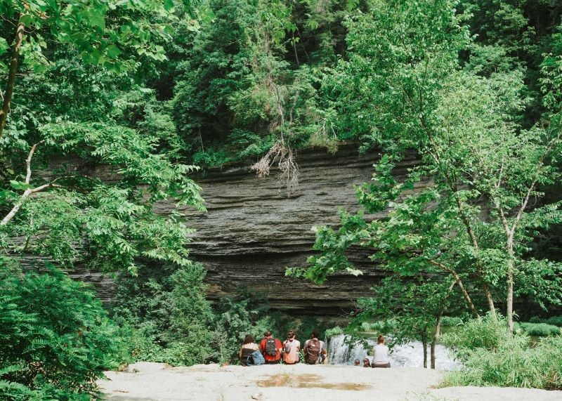 Discover the tranquil beauty of Burgess Falls State Park, where nature's wonders await at every turn