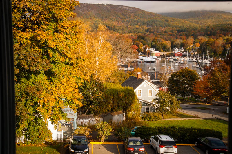 Autumn views in Camden, ME