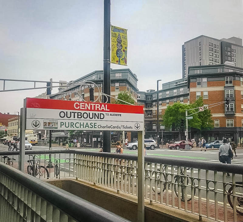 There's always something buzzing at Central Square in Cambridge.