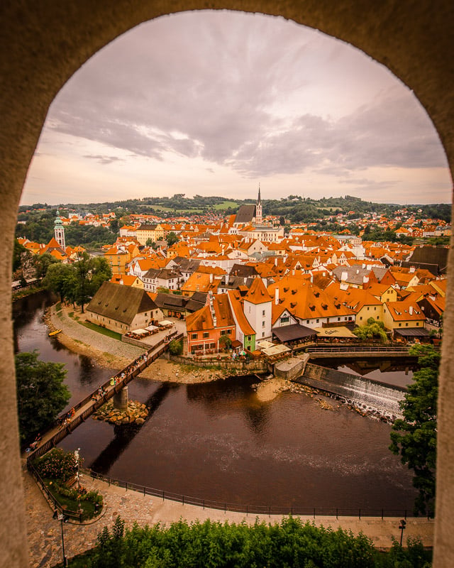 Cesky Krumlov is top among the cultural cities in Europe.