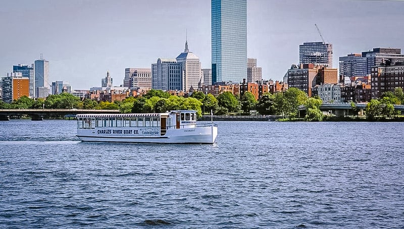 Taking a cruise on the Charles River is one of the top things to do in Cambridge, Massachusetts.