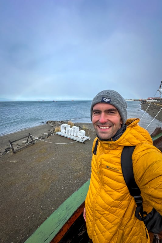 Me enjoying my time in Chile