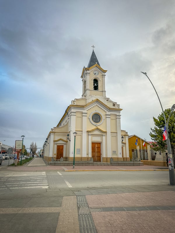 Parroquia María Auxiliadora Del Carmen is a scenic church in Puerto Natales