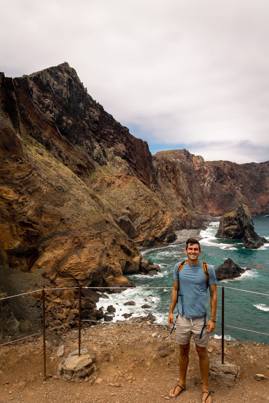 My photo of me at Cabo Girao cliffs