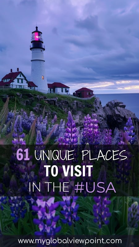 Cool places to visit in the US for travelers who like hidden gems