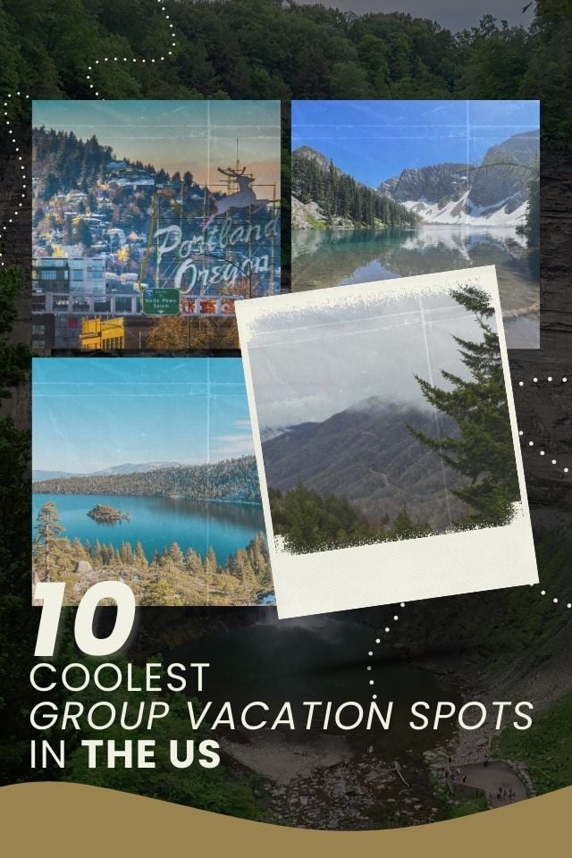The top group vacation spots in the US for all types of travelers