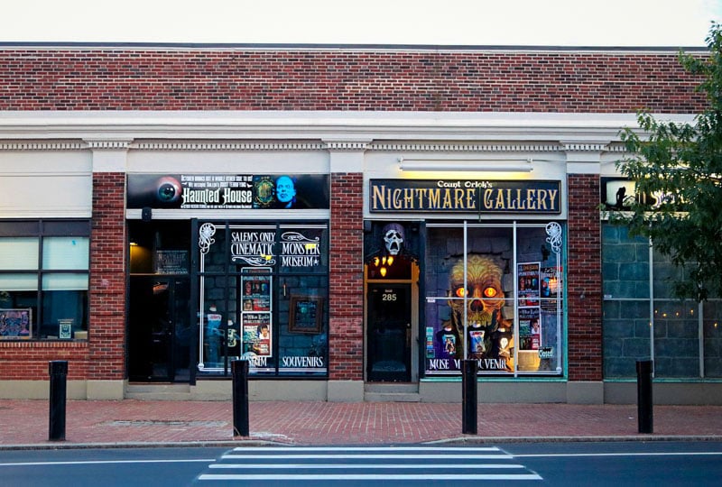 The museum pays homage to a century of film horror, featuring life-sized renditions of iconic monsters and villains.
