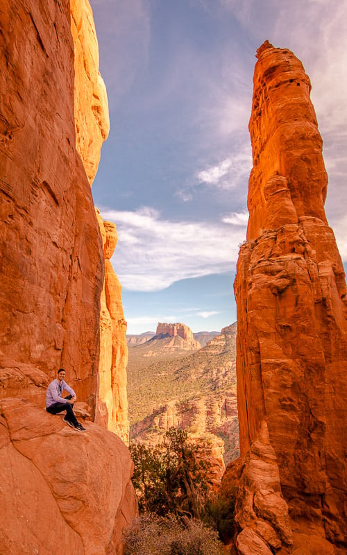 create a sense of depth travel photography tips