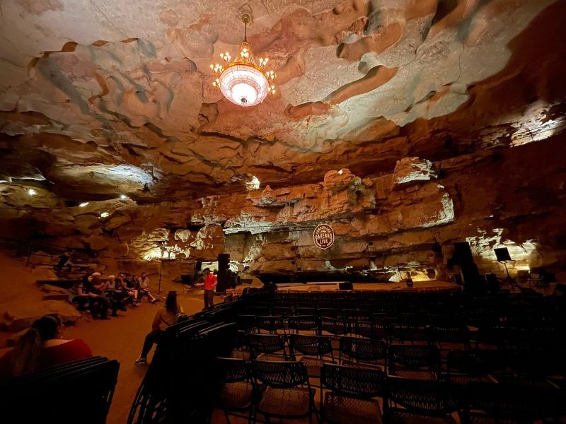 Explore the hidden wonders beneath the surface at Cumberland Caverns, where every step unveils a new world