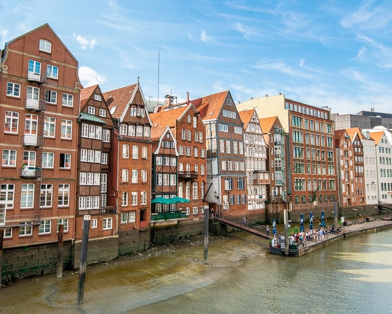 Deichstrasse in Hamburg, Germany