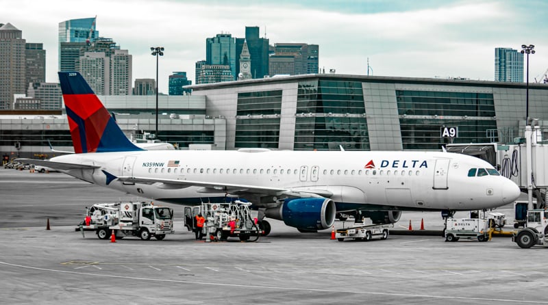 Delta plane for Skymiles
