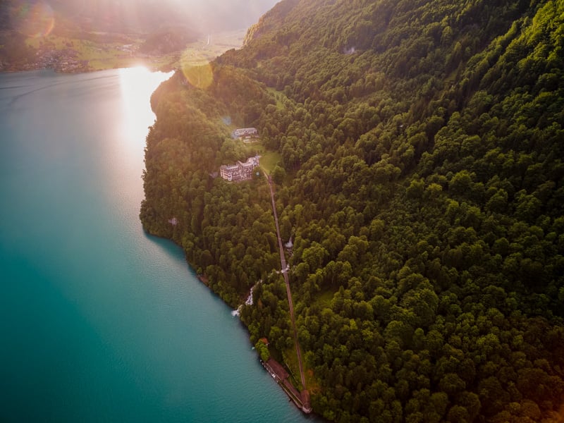 Brienz is a top place to visit in Switzerland for nature lovers