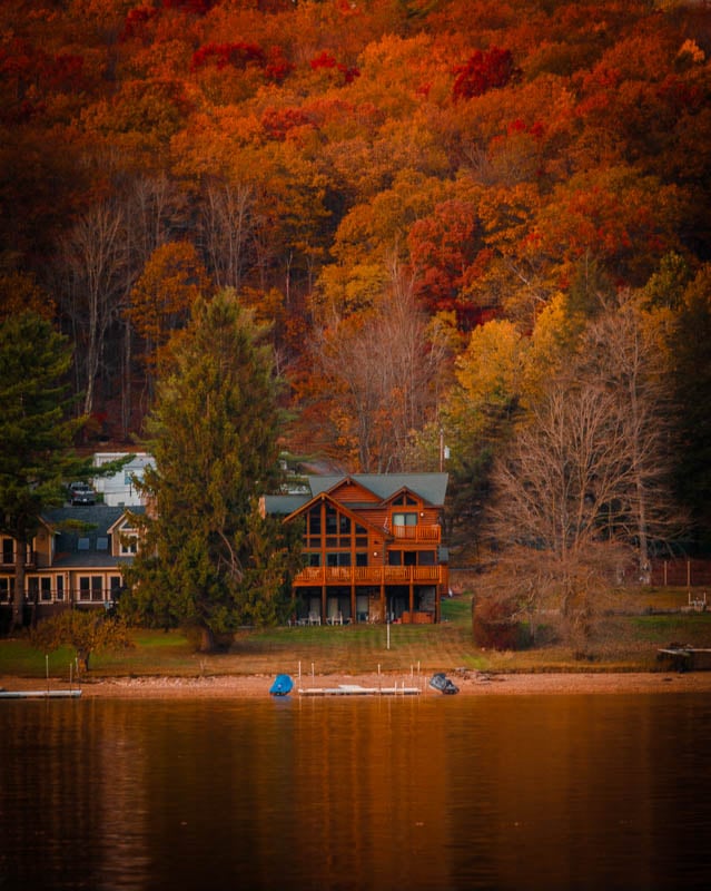 A cabin on Deep Creek Lake