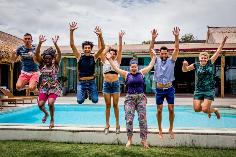 Meeting lots of interesting people from around the world as a travel blogger