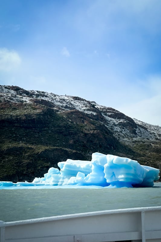 floating ice berg