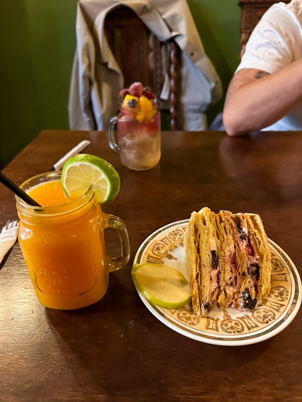 The food and drinks in Chile are so fresh