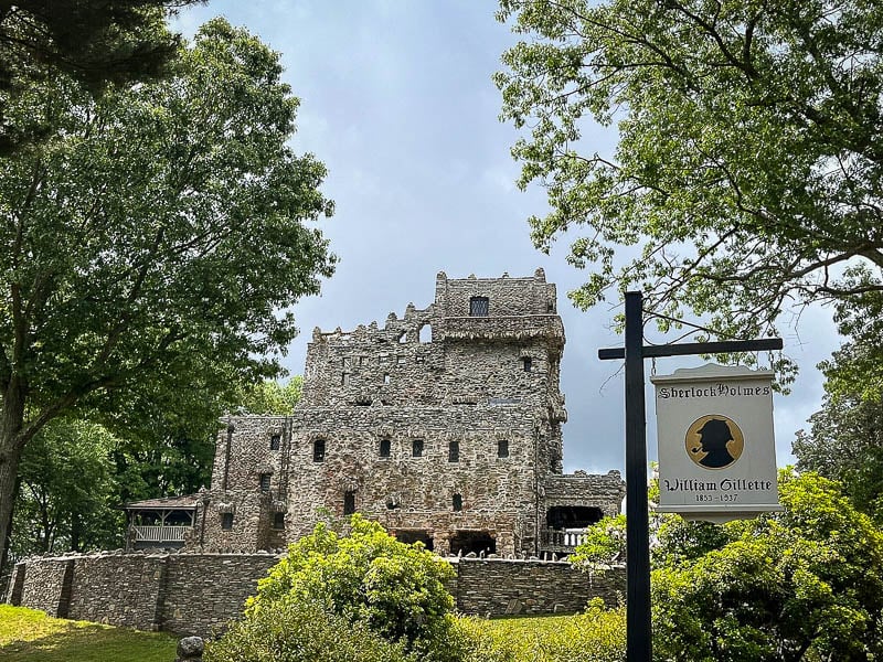 Don't skip the beautiful grounds when visiting Gillette Castle State Park.