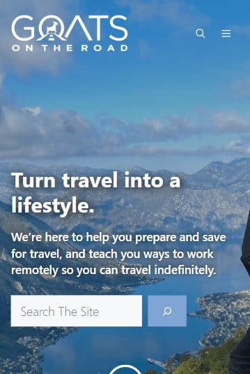 Goats on the Road homepage