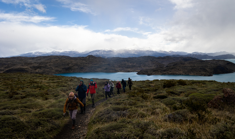Group hike to the Mirador Condor