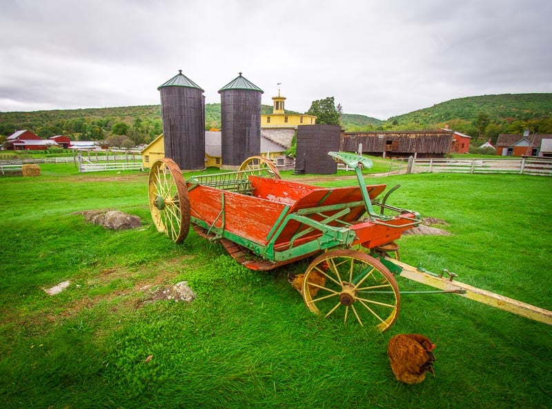 Hancock Shaker in the Berkshires of Western Massachusetts
