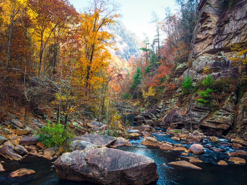 Lake in Helen, Georgia
