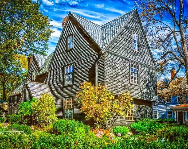 The House of the Seven Gables in Salem, Massachusetts