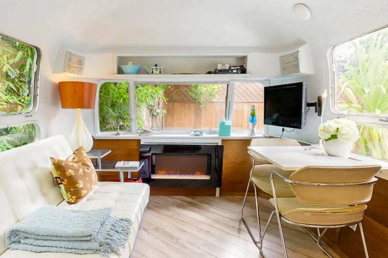 This cool home is definitely among the most unique and romantic Airbnbs in America.