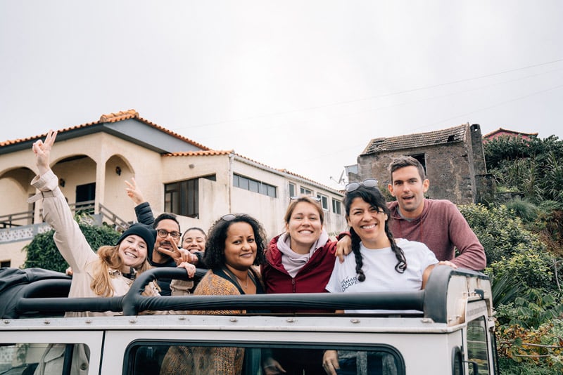 Open-air jeep ride was so exciting with The Nomad Escape