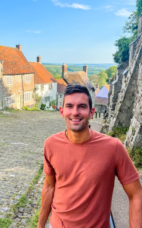 Jon visiting the Cotswolds