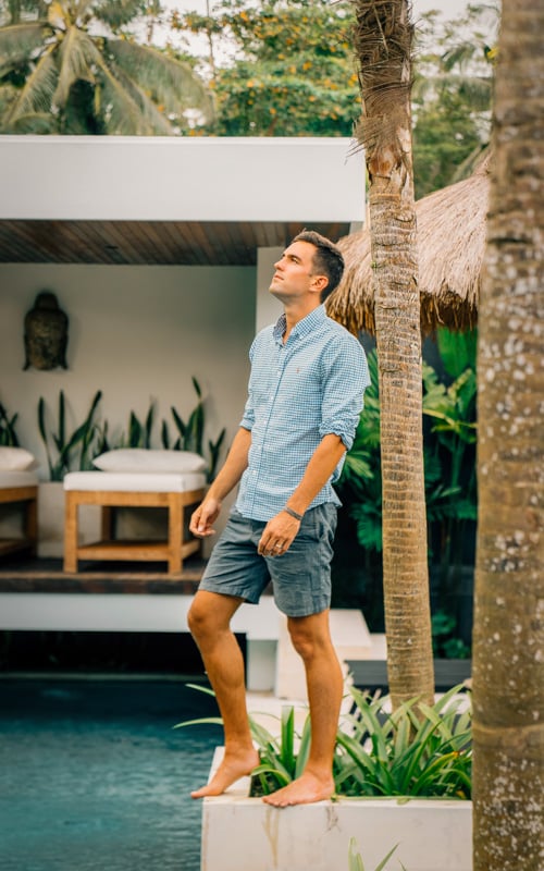 Me exploring Bali, Indonesia