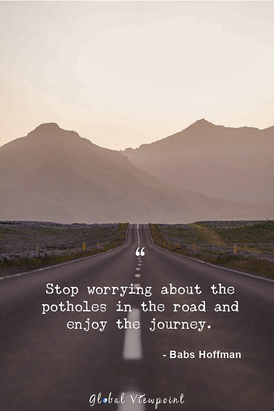 Exploring life quote.