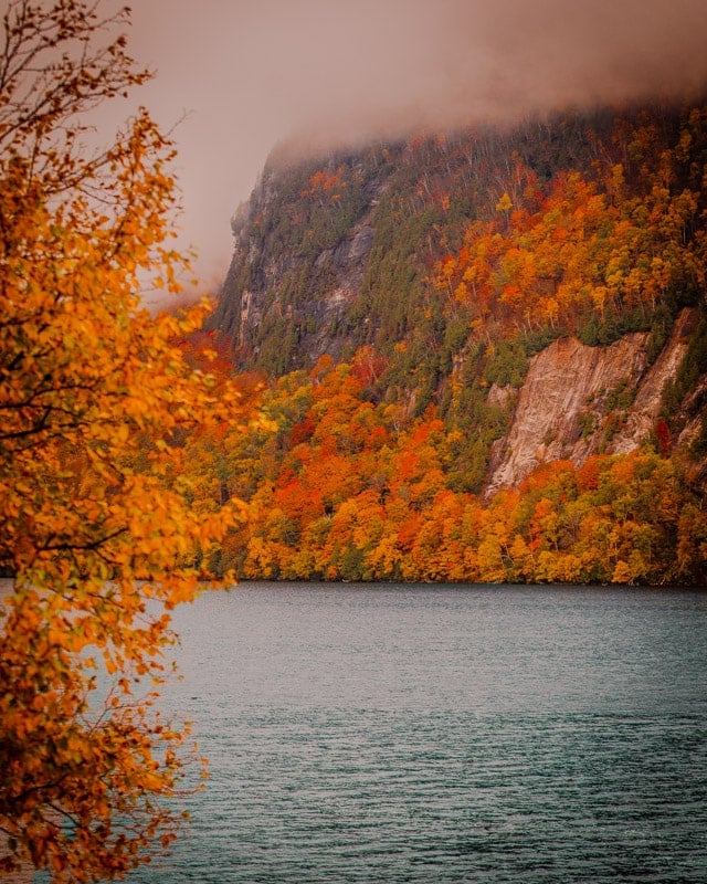 Lake Willoughby in New England