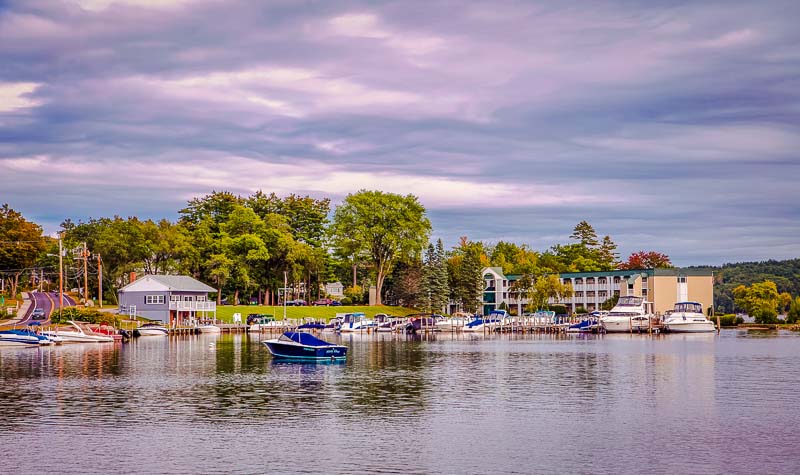 Lake Winnipesaukee in New Hampshire