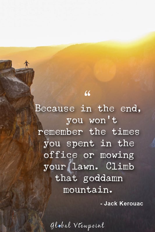 Life is a wonderful journey.