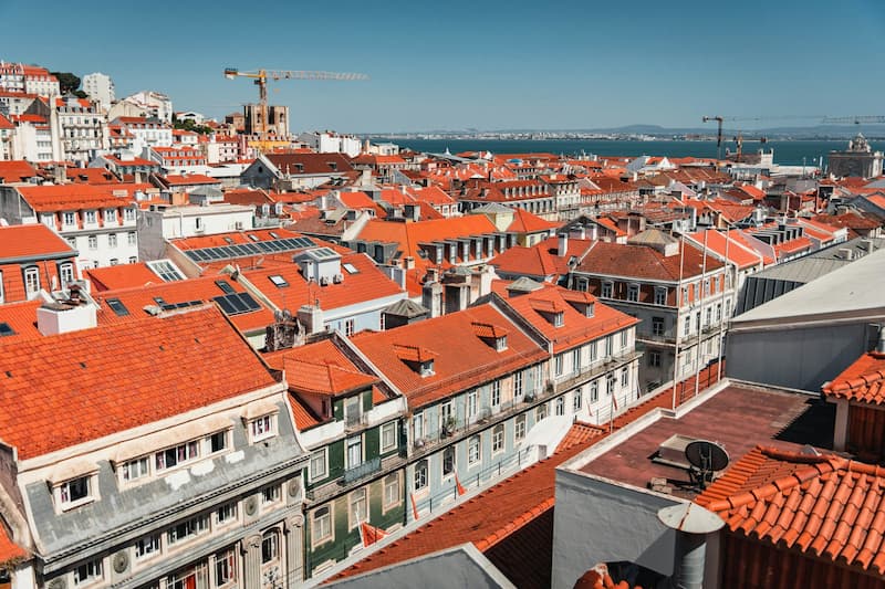 Lisbon's historic town