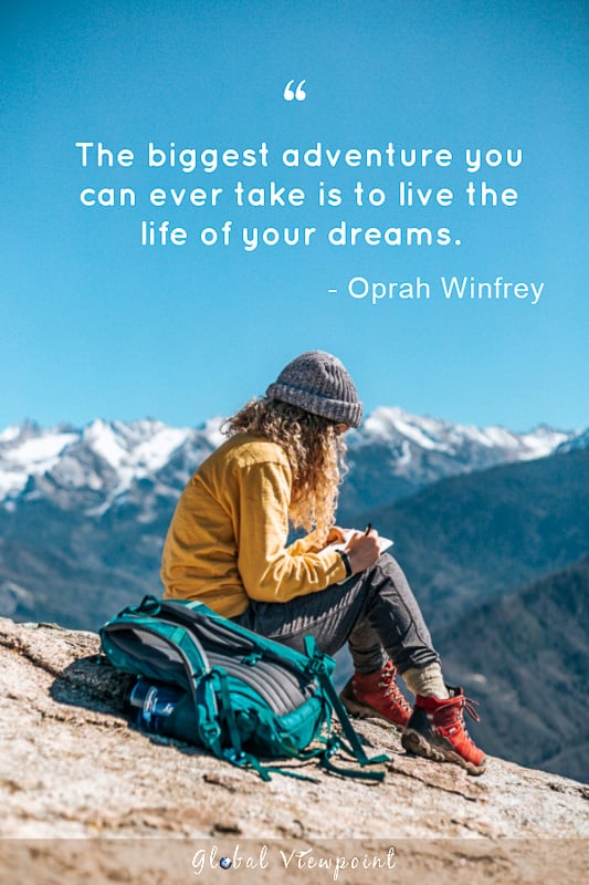 Live the life of your dreams.