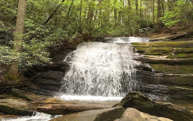 Long Creek Falls is a picturesque cascade adding to the beauty of the region.